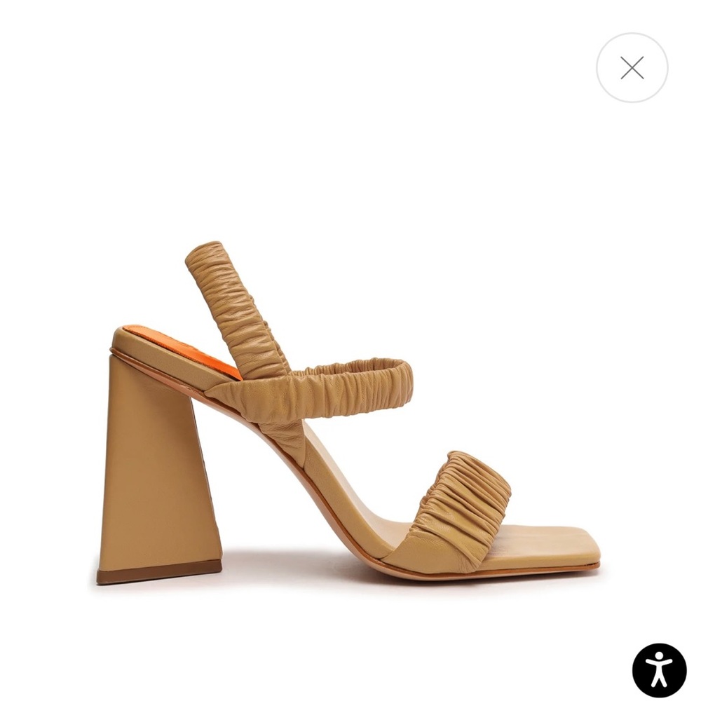 Schutz Lirah Nappa Leather Sandal